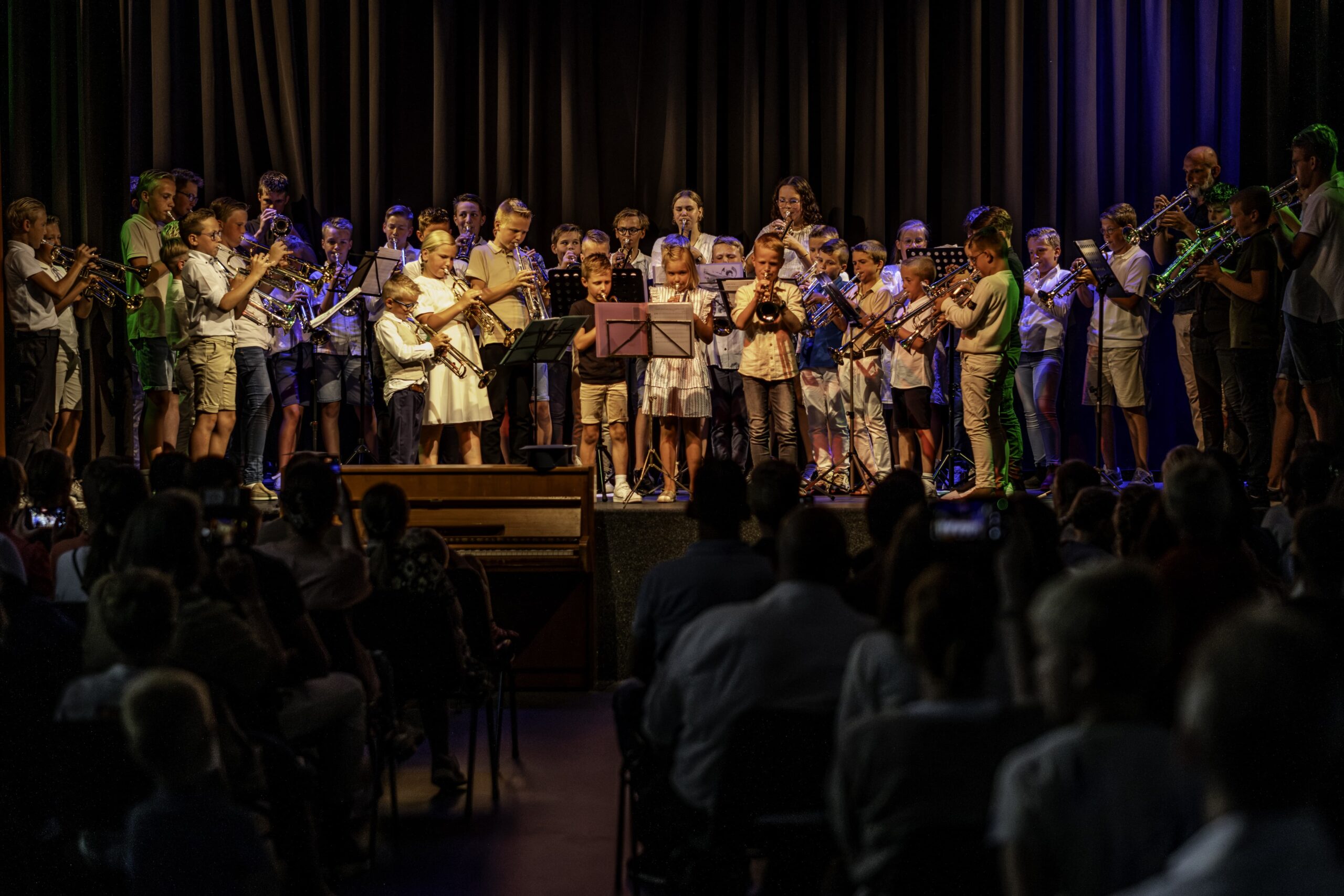 Leerlingen Trompetklas Van Dijk geven sprankelend concert